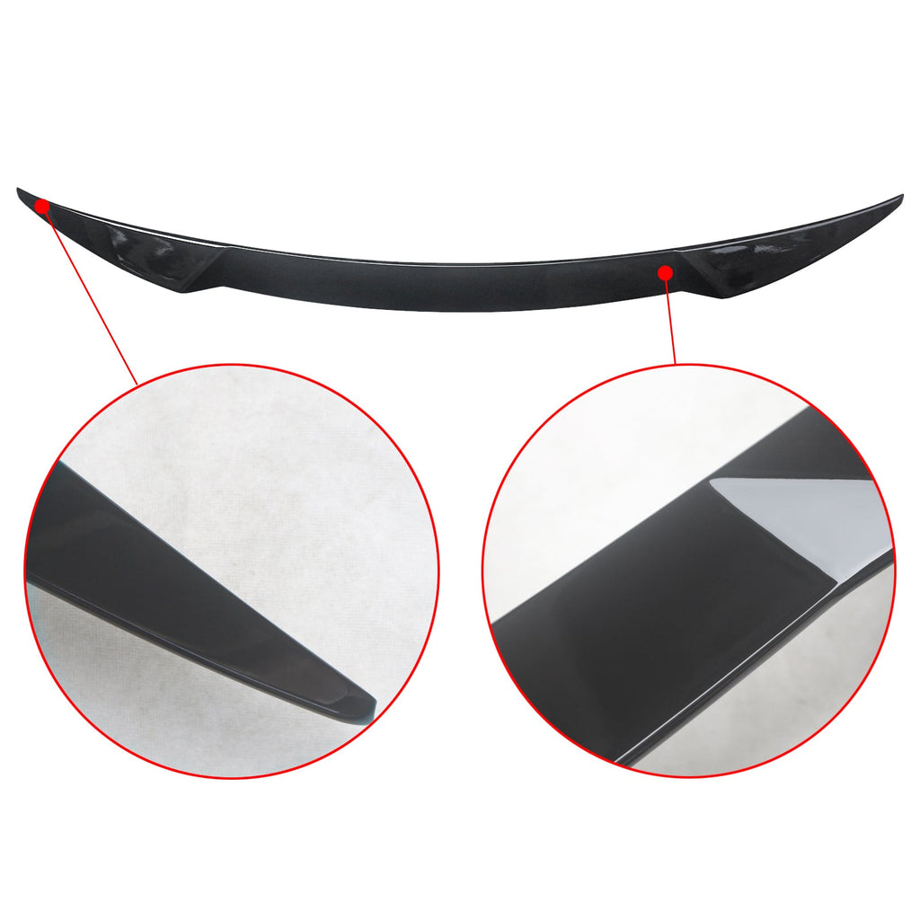 NINTE Rear Spoiler For 2021 2022 2023 KIA K5 ABS Gloss Black Rear Trunk Spoiler Wing 