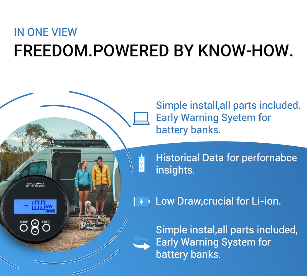 NINTE BMV-712 Smart Battery Monitor