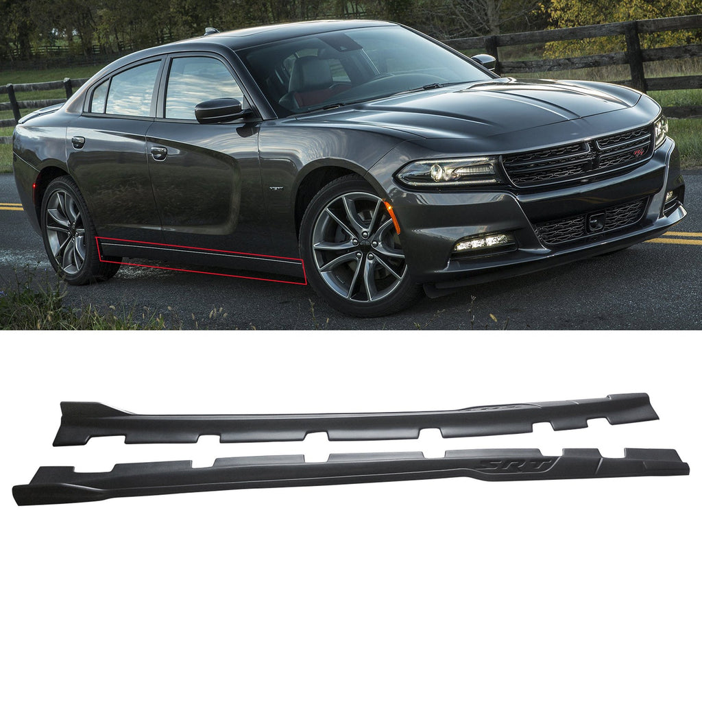 NINTE Side Skirts For 2015-2019 Dodge Charger RT