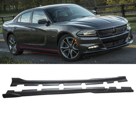 NINTE For 2015 - 2023 Dodge Charger Side Skirts Side Bottom Extension Lip Splitters Body Kits - NINTE