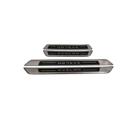 NINTE Door Sill Threshold For Toyota Avalon 2019-2020 Plates Cover (Stainless Steel)