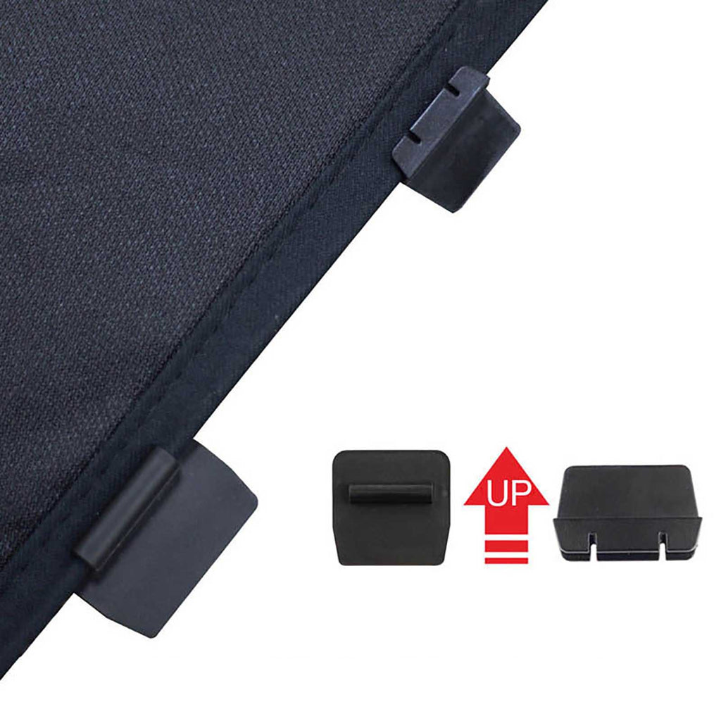 NINTE Sunshade For 2020 2021 Tesla Model Y with UV/Heat Insulation Cover Set of 2 Glass Roof shade