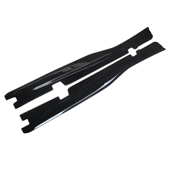 NINTE For 2014 - 2019 Chevy Corvette C7 Side Skirts Base Rocker Panel - NINTE