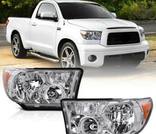 Load image into Gallery viewer, LH+RH Crystal Clear Headlight Signal Lamp For Toyota 07-13 Tundra 08-17 Sequoia - NINTE