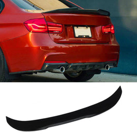 NINTE For 2013 - 2018 BMW F80 M3 F30 Rear Spoiler Sedan PSM Style High Kick Trunk Spoiler Wing Decklid - NINTE