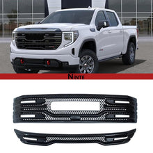 Cargar imagen en el visor de la galería, NINTE Front Lower Grill Cover For 2022 - 2025 GMC SIERRA 1500 SLT AT4 Gloss Black Painted Front Grille Cover Car Accessories Exterior Trim (Not the Replacement) - NINTE