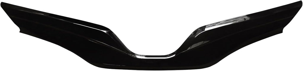 NINTE Front Center Grille Cover for Toyota Camry 2018 - 2023 2024 L LE XLE Gloss Black Coating Front Bumper Hood Trim - NINTE