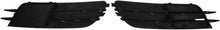 Load image into Gallery viewer, NINTE Front Bumper Fog Light Grille Inserts For Audi 2012-2015 A6 &amp; A6 Quattro | Replaces OEM 4G0807681 &amp; 4G0807682 Left &amp; Right Set Direct Clip-In Installation