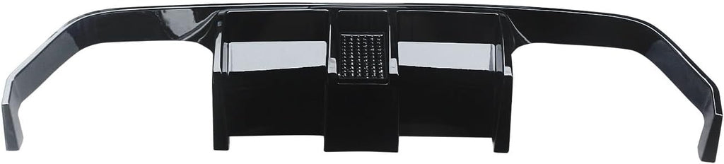 NINTE Rear Diffuser Lower Middle Lip for BMW F80 M3 F82/F83 M4 M Sport Bumper 2015 2016 2017 2018 2019 2020 ABS Painted Lower Bumper Lip with Light - NINTE