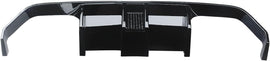 NINTE Rear Diffuser Lower Middle Lip for BMW F80 M3 F82/F83 M4 M Sport Bumper 2015 2016 2017 2018 2019 2020 ABS Painted Lower Bumper Lip with Light - NINTE