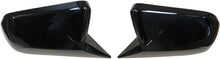 Laden Sie das Bild in den Galerie-Viewer, NINTE Tape - On Overlay Mirror Cover For Ford 2015 - 2024 Mustang GT/Ecoboost Mirror COVERS Without Turn Signal ABS Painted Gloss Black (NOT the Replacement) - NINTE