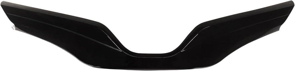 NINTE Front Center Grille Cover for Toyota Camry 2018 - 2023 2024 L LE XLE Gloss Black Coating Front Bumper Hood Trim - NINTE
