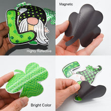 Laden Sie das Bild in den Galerie-Viewer, NINTE St. Patrick&#39;s Day Leprechaun Four-Leaf Clover Festival Magnetic Sticker
