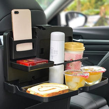 Laden Sie das Bild in den Galerie-Viewer, Ninte Travel Dinner Tray Foldable Dining Table For Universal Car Rear Seat Accessory
