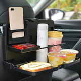 NINTE Travel Dinner Tray Foldable Dining Table For Universal Car Rear Seat Dining Table Rear Seat