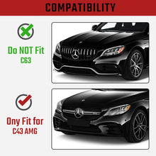 Cargar imagen en el visor de la galería, NINTE For 2019-2021 Mercedes Benz W205 C Class with AMG Package Lower Splitter Front Bumper lip
