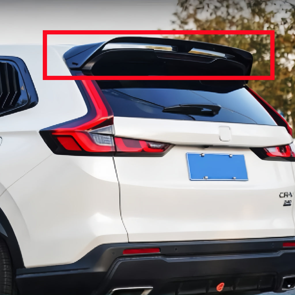 NINTE Rear Roof Spoiler Wing for 2023 2024 2025 Honda CR-V ABS Gloss Black Painted Rear Window Roof Spoiler Window Visor Spoiler Wing