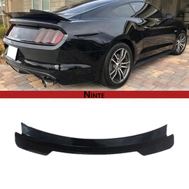 NINTE Rear Spoiler for Ford Mustang Coupe Convertible 2015 2016 2017 2018 2019 2020 2021 2022 2023 MD Style ABS Painted Gloss Black Rear Trunk Splitter Wing - NINTE