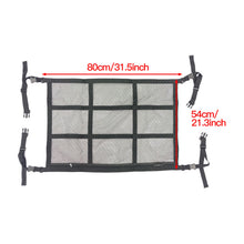 Charger l&#39;image dans la galerie, NINTE Large Ceiling Cargo Net Perfect for Long Trips &amp; Camping