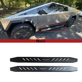NINTE Running Board Side Step For 2024 - 25 Tesla Cybertruck Nerf Bar Platform Protector 2Pcs - NINTE