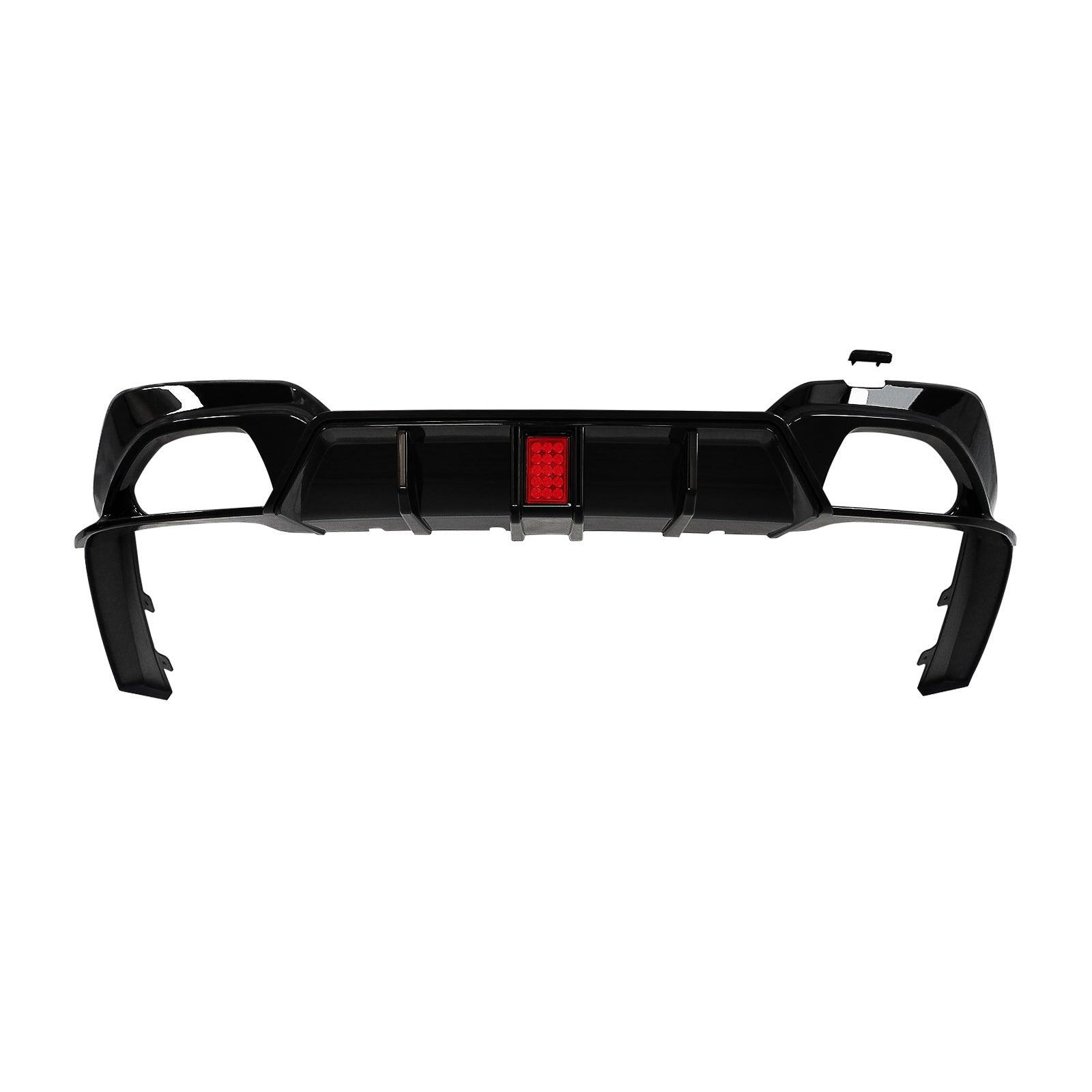 UltraTuning Gloss Black Rear Diffuser For 2019-2022 BMW 3 Series G20 M Sport – 330i M340i