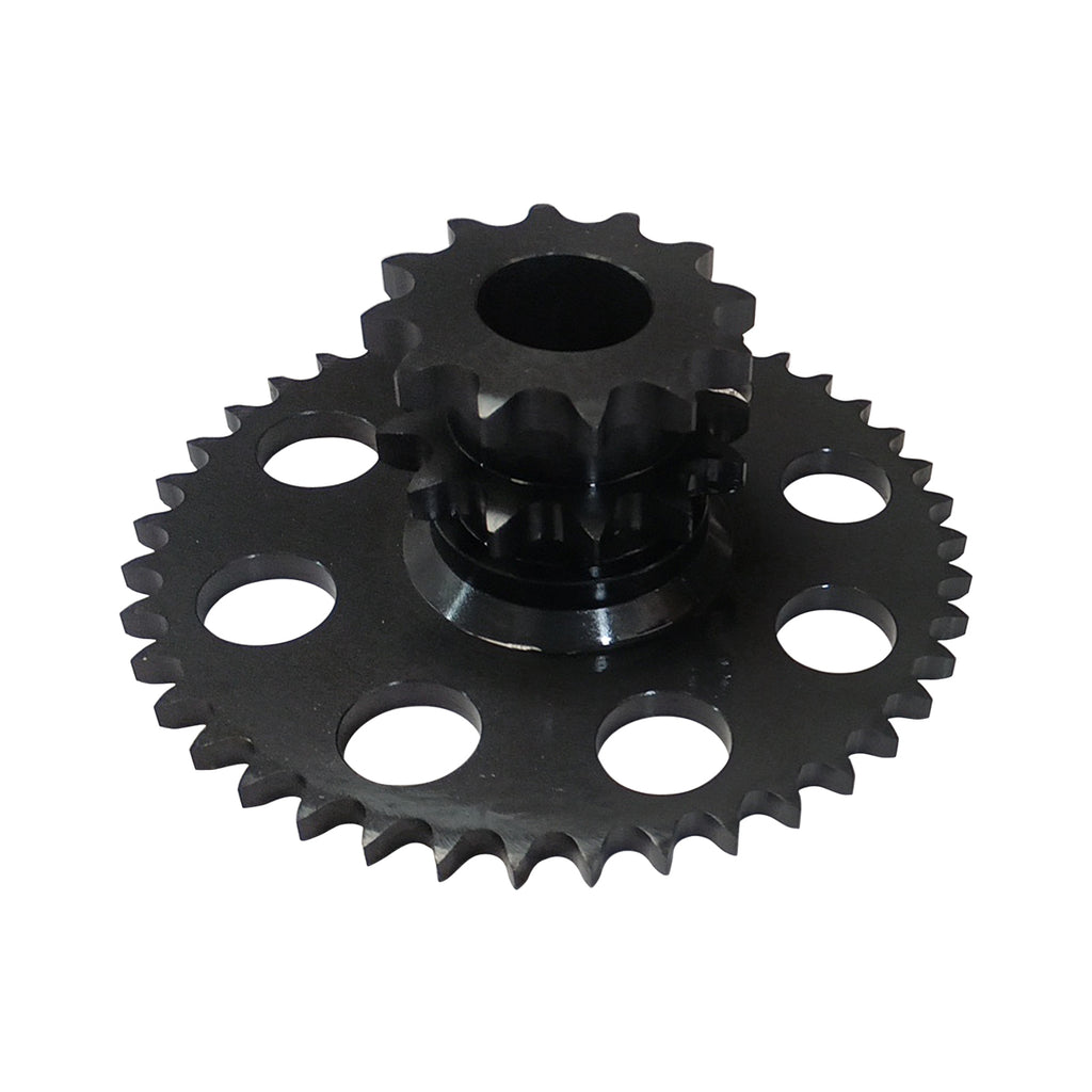 NINTE D76529 D64175 D124607 Chain Drive Sprocket Set Cluster Fits Case 1845C Skid Stee