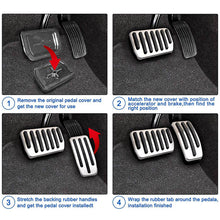 Load image into Gallery viewer, NINTE Accelerator Brake Pedal Cover For 2017-2022 Tesla Model 3 Model Y Non-Slip Foot Pedal Pads Pair