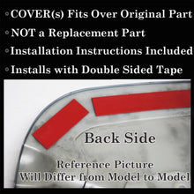 Cargar imagen en el visor de la galería, NINTE Mirror COVERS For 21-24 Ford F150  Overlays W/Signal Hole WHITE