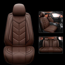 Cargar imagen en el visor de la galería, NINTE Universal PU Leather Seat Cover Full Set 5D 5-Seats Car Protector Cushion - NINTE