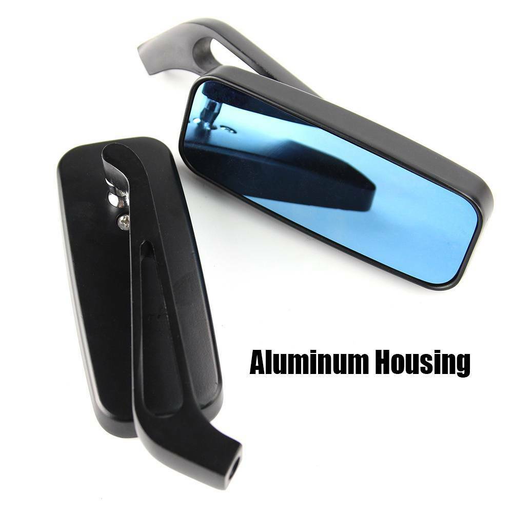 NINTE Mirrors For Harley Cruiser Bobber Chopper Softail 