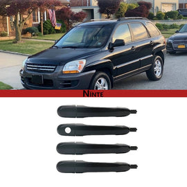 NINTE For 2005 - 2010 Kia Sportage Front Rear Left Right Side Exterior Door Handle 4pcs - NINTE