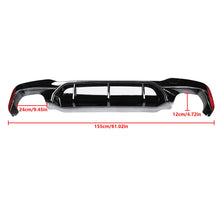 Load image into Gallery viewer, NINTE Rear Diffuser For 2017-2023 BMW G30 G31 G38 5 Series M Sport