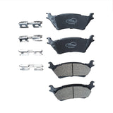 NINTE for Ford F-150 F150 2012-2020 Front & Rear Ceramic Brake Pads