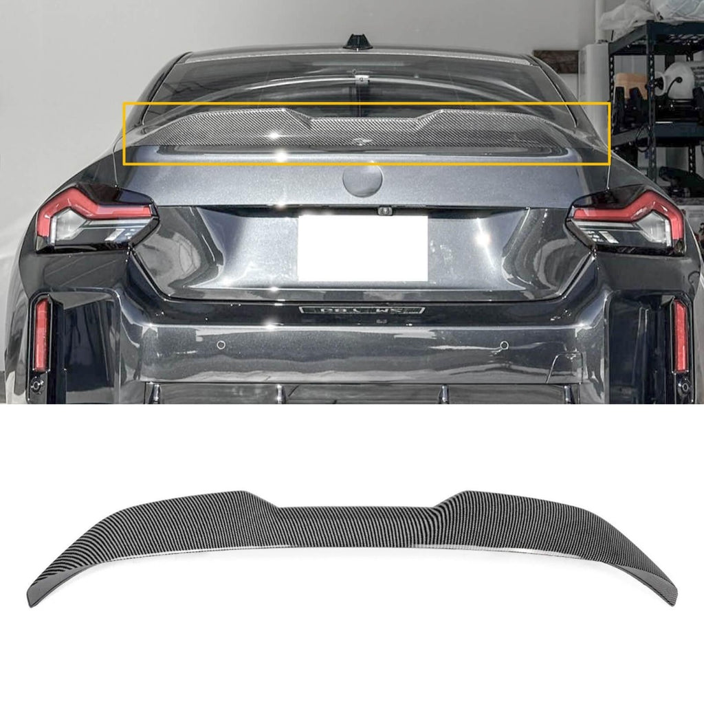 NINTE For BMW 2022-2025 BMW G42 2 SERIES M240i G87 M2  Rear Spoiler