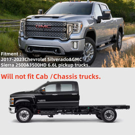 NINTE For 2017 - 2023 L5P 6.6L & Chevrolet Silverado & GMC Sierra 2500 & 3500HDDuramax Diesel 3.5'' Downpipe Exhaust - NINTE