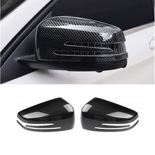 Load image into Gallery viewer, NINTE For Benz W204 C63 C250 C300 C350 W117 W176 W207 W212 W218 W212 X156 Class Mirror Covers  Carbon Fiber Look ABS