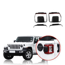 Load image into Gallery viewer, NINTE For 2018 Jeep Wrangler JL Rear Tail Light Lamp Frame Cover - NINTE