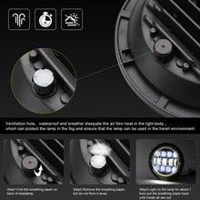 Charger l&#39;image dans la galerie, NINTE 500W Round 7 Inch LED Trunk Headlights 