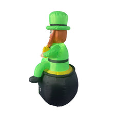 Load image into Gallery viewer, Ninte St. Patrick&#39;s Day 1.8m Inflatable Illuminated Air Model for Irish Beer Party Celebration