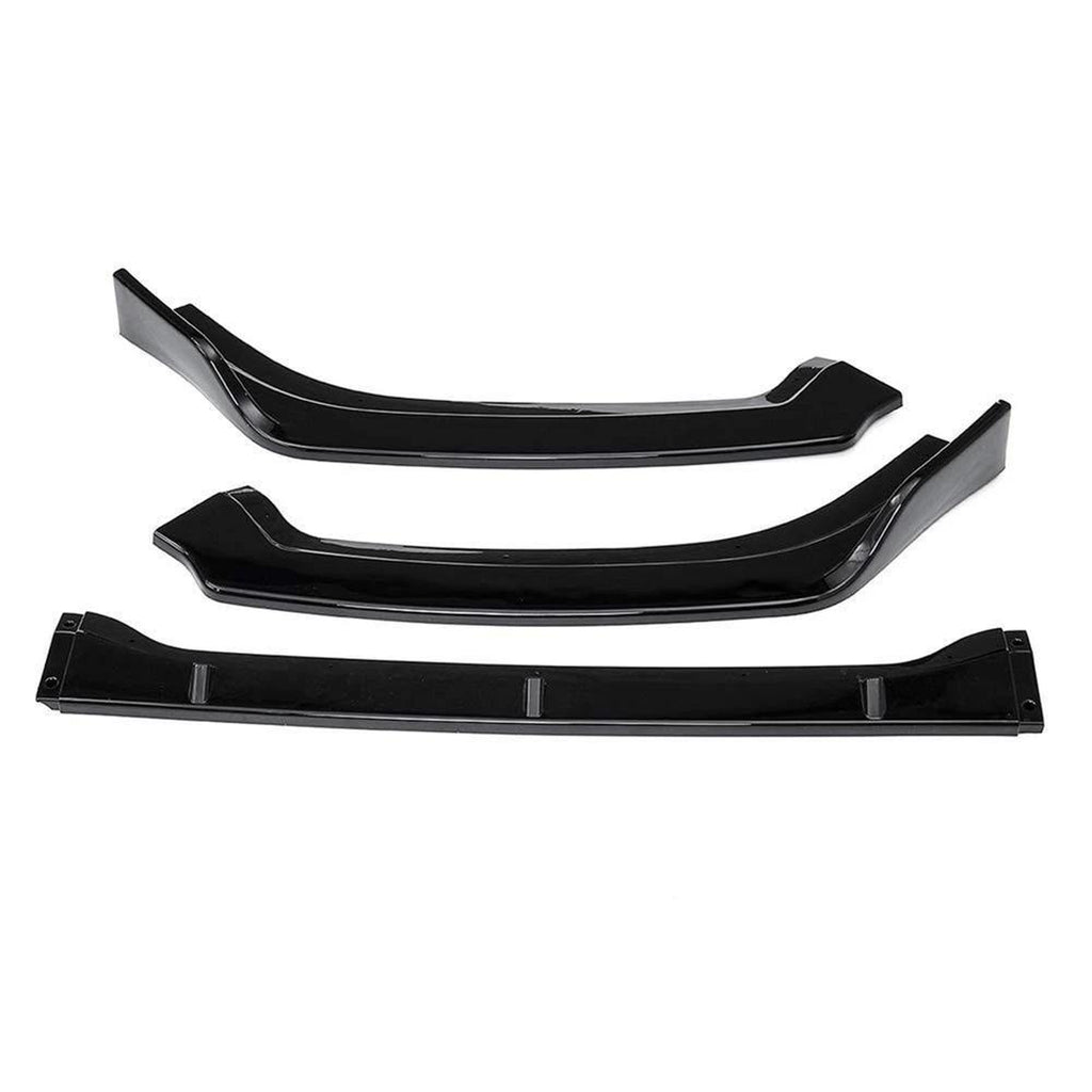 NINTE For 2019-2023 Nissan Altima Front Lip 3 PCS ABS Front Bumper Chin Splitter