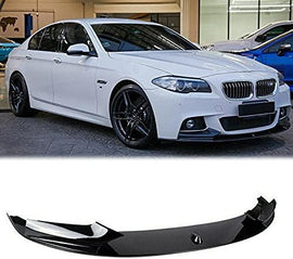 NINTE For 2011 - 2016 BMW 5 Series F10 M Sport Front Lip Bumper Front Lip Splitter Kit - NINTE