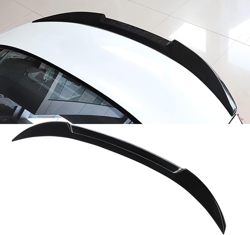 NINTE For 2020-2024 Toyota Corolla E210 L/LE/SE/XSE Rear Spoiler Trunk Wing Spoiler Lip Splitter Gloss Black