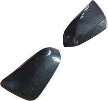 Cargar imagen en el visor de la galería, NINTE Tape - On Overlay Mirror Cover For Lexus 2022 2023 2024 2025 NX RX 250 350h 450h ABS Painted Carbon Fiber Style (NOT the Replacement) - NINTE