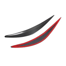 Cargar imagen en el visor de la galería, NINTE Headlight Eyebrow Visor Cover For 2014-2023 Infiniti Q50 Q50S ABS Carbon Fiber Look