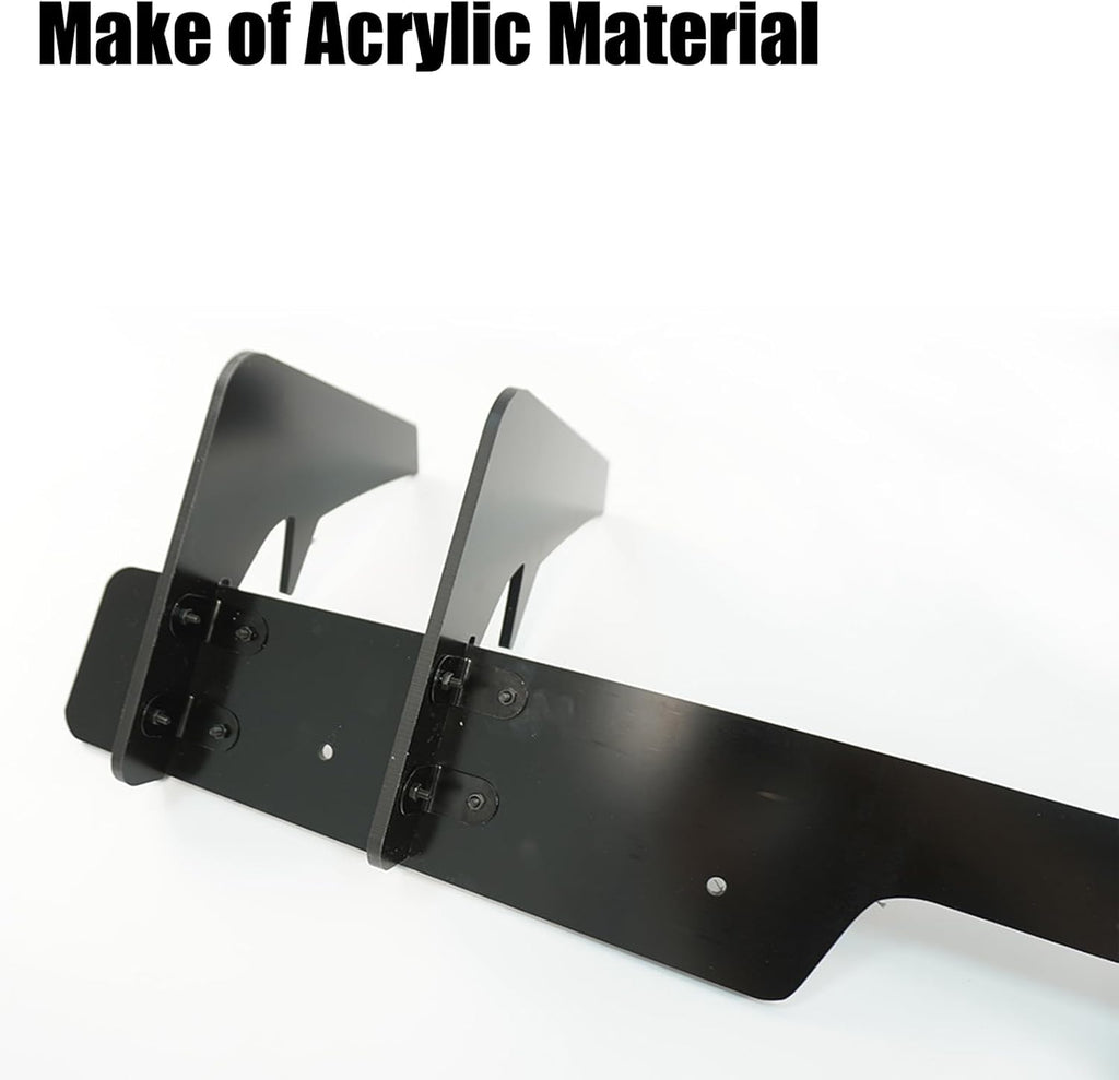 NINTE JDM V Style Shark Fin Rear Diffuser Spoiler For 2022 - 2025 Subaru WRX STI Gloss Black - NINTE