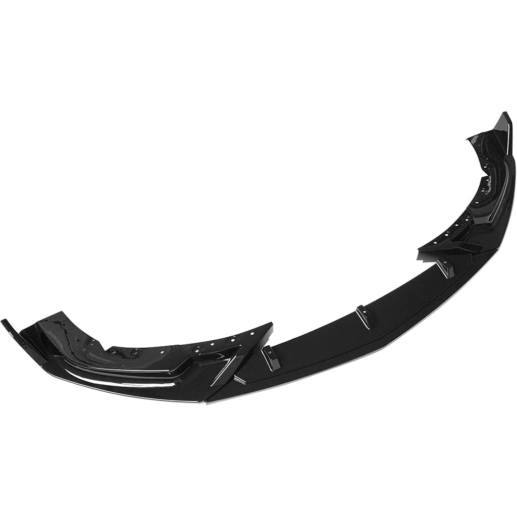 NINTE Front Lip For 2020 - 23 Cadillac CT4 Gloss Black Front Bumper Splitter - NINTE