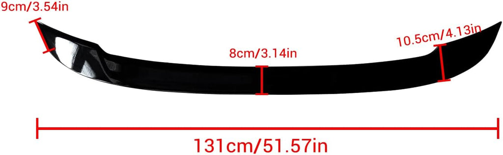 NINTE For 2023-2025 Honda Accord Rear Spoiler ABS Lip Spoiler Wing