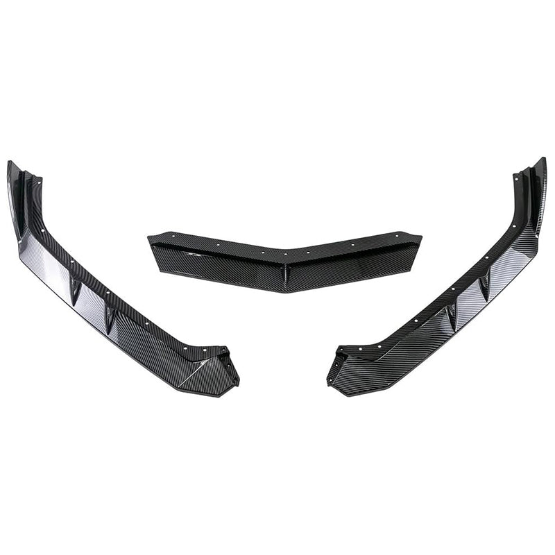 NINTE Front Lip for 2020 - 2026 Chevy Corvette C8 3PCS - NINTE
