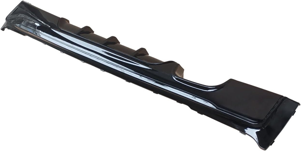 NINTE Rear Diffuser Rear Bumper Lip for BMW 2 Series F22 2014 2015 - 2021 Rear Lip Gloss Black ABS Painted (Only Fit Car with Dual Exhaust Ports Single Side) - NINTE