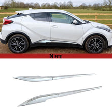Load image into Gallery viewer, NINTE Door Side Line Molding Strips for Toyota CHR C - HR 2017 2018 2019 2020 2021 2022 Chrome ABS Painted Car Accessories Body Trims - NINTE